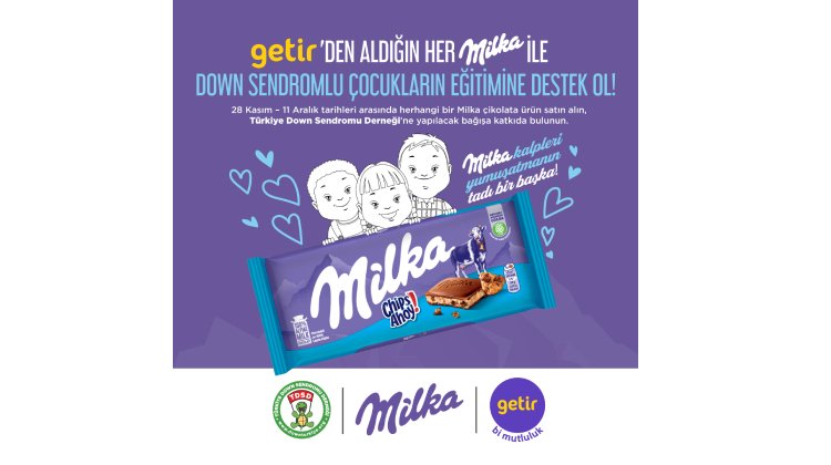 Milka, Down Sendromlu Çocukların Kalplerini Isıtacak